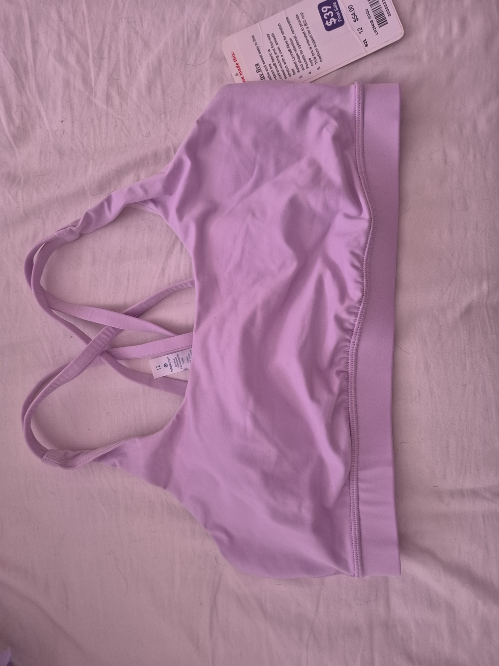 Lululemon Lilac Bra